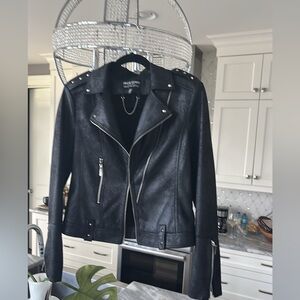 Frank Lymen up scale motorcycle jacket size medium